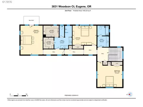 Floorplan - 3831 Woodson Ct, Eugene, OR 97405 photo 2 of 2
