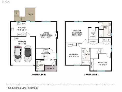 Floorplan - 1475 Emerald Ln, Netarts, OR 97143 photo 1 of 1