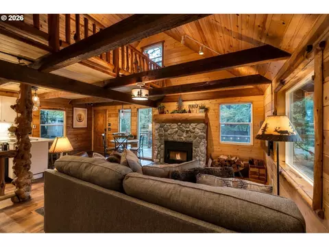 Living - 27730 E John Lake Rd, Rhododendron, OR 97049 photo 1 of 4