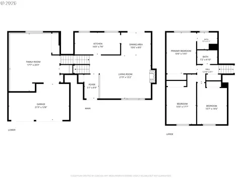 Floorplan - 2500 SW 15th St, Gresham, OR 97080 photo 1 of 1