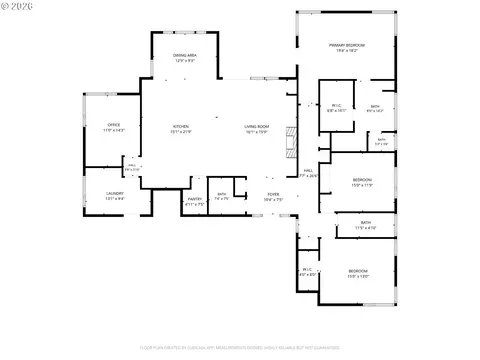 Floorplan - 8073 S Sconce Rd, Canby, OR 97013 photo 1 of 2