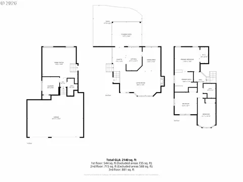 Floorplan - 2959 SW Emerald Ave, Gresham, OR 97080 photo 1 of 1