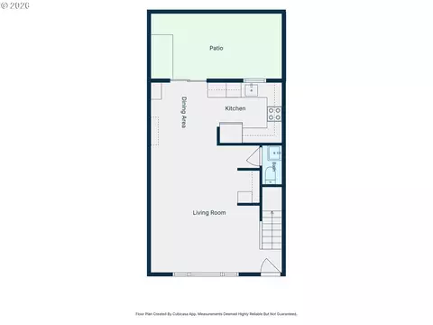 Floorplan - 1931 W 17th Ave #A, Eugene, OR 97402 photo 1 of 3