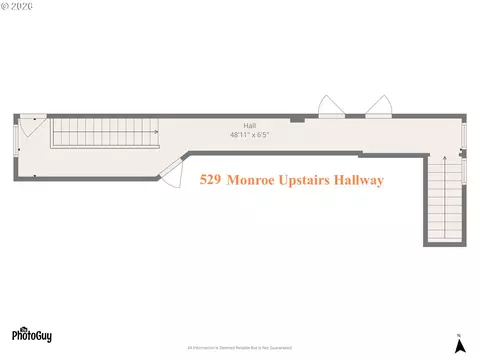 Floorplan - 527 Monroe St, Eugene, OR 97402 photo 3 of 6