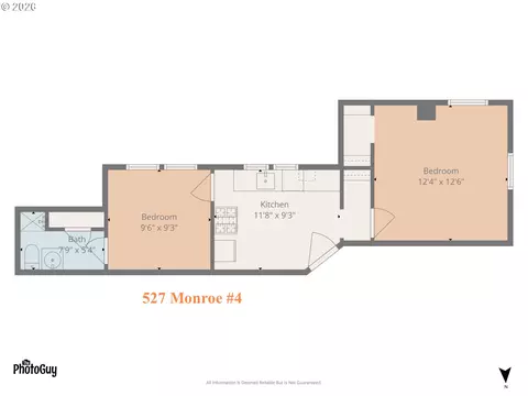 Floorplan - 527 Monroe St, Eugene, OR 97402 photo 6 of 6