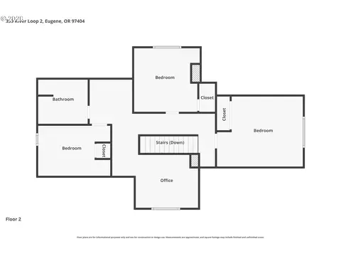 Floorplan - 355 River Loop 2, Eugene, OR 97404 photo 3 of 3