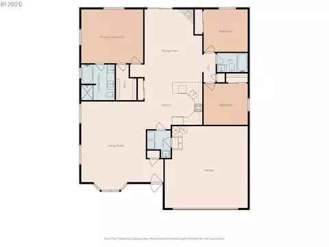 Floorplan - 6476 SE 33rd Way, Gresham, OR 97080 photo 1 of 1