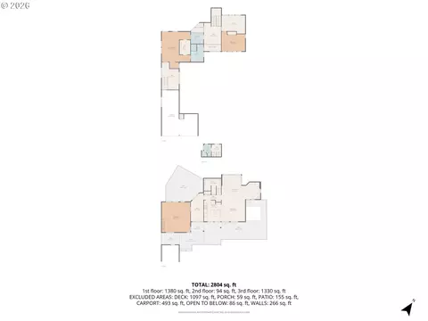 Floorplan - 3210 Inspiration Point Dr, Eugene, OR 97405 photo 1 of 1