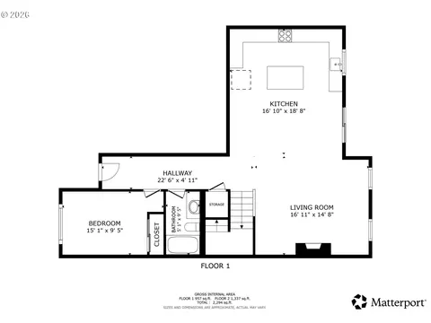 Floorplan - 6463 SE 21st St, Gresham, OR 97080 photo 1 of 2