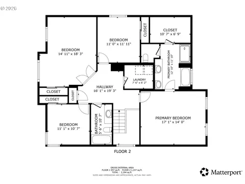 Floorplan - 6463 SE 21st St, Gresham, OR 97080 photo 2 of 2