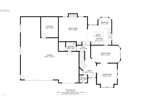 Floorplan - 2925 SE Cleveland Dr, Gresham, OR 97080 photo 2 of 4