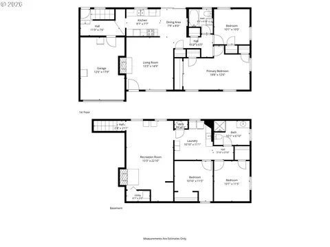 Floorplan - 18232 SE Clinton St, Gresham, OR 97030 photo 1 of 1