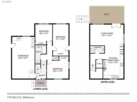 Floorplan - 710 NE St, Willamina, OR 97396 photo 1 of 1