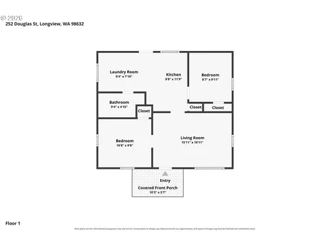 Floorplan - 252 Douglas St, Longview, WA 98632 photo 1 of 1