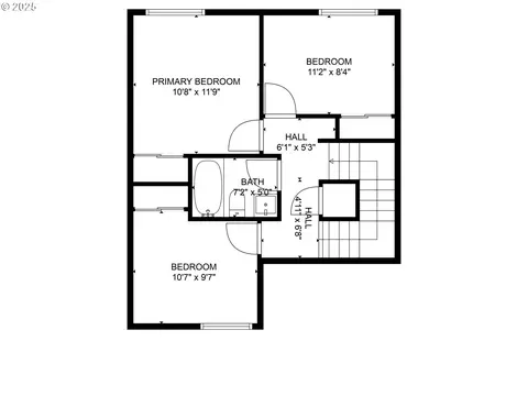 Floorplan - 251 NE Village Squire Ave #2, Gresham, OR 97030 photo 2 of 3