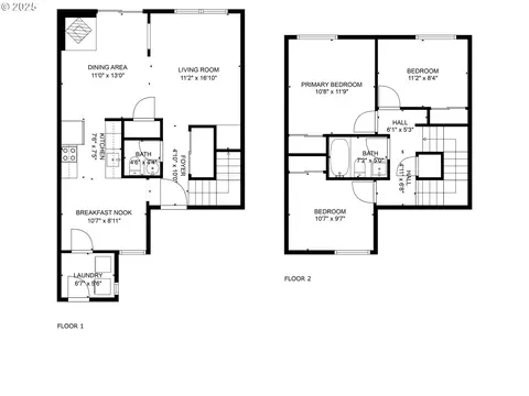 Floorplan - 251 NE Village Squire Ave #2, Gresham, OR 97030 photo 3 of 3
