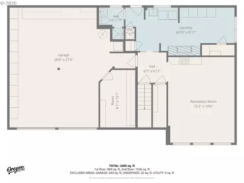 Floorplan - 2310 NW 8th Ct, Gresham, OR 97030 photo 2 of 2