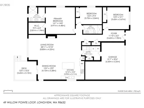 Floorplan - 49 Willow Pointe Loop, Longview, WA 98632 photo 1 of 1