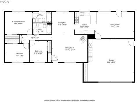 Floorplan - 3314 SW 28th Ct, Gresham, OR 97080 photo 1 of 1