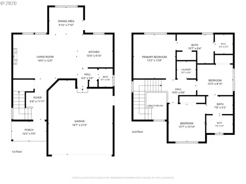 Floorplan - 5546 King Arthur Ct, Eugene, OR 97402 photo 3 of 3