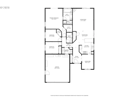 Floorplan - 1438 N Juniper Pl, Canby, OR 97013 photo 1 of 1