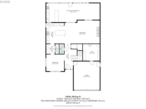 Floorplan - 2923 SW 40th St, Gresham, OR 97080 photo 1 of 3