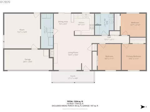 Floorplan - 930 25th Pl, Springfield, OR 97477 photo 1 of 1