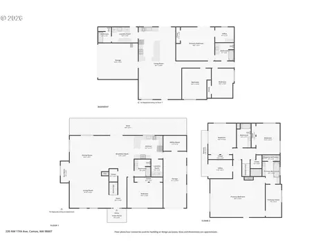 Floorplan - 220 NW 17th Ave, Camas, WA 98607 photo 1 of 4