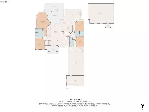 Floorplan - 32825 Kestrel Ln, Eugene, OR 97405 photo 1 of 1