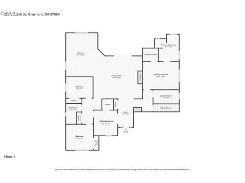 Floorplan - 223 SE 29th St, Gresham, OR 97080 photo 1 of 2