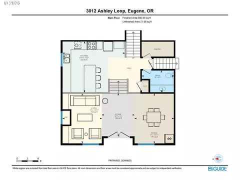 Floorplan - 3012 Ashley Loop, Eugene, OR 97405 photo 3 of 6