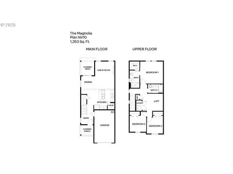 Floorplan - 1106 SE 193rd Pl, Camas, WA 98607 photo 1 of 1