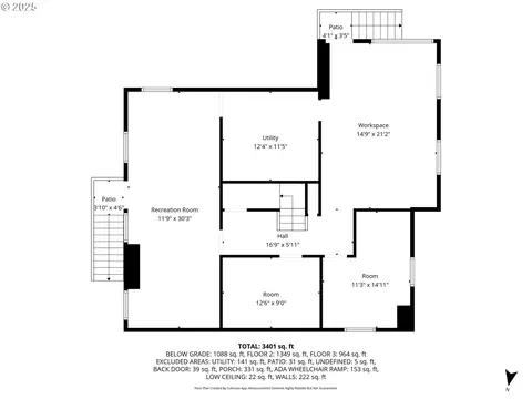 Floorplan - 990 W 7th Ave, Eugene, OR 97402 photo 1 of 4