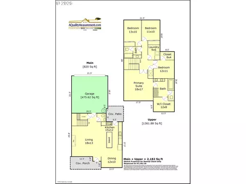 Floorplan - 2945 S Jasper Dr, Cornelius, OR 97113 photo 1 of 1