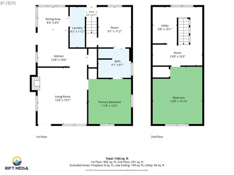 Floorplan - 963 Madison St, Eugene, OR 97402 photo 2 of 3