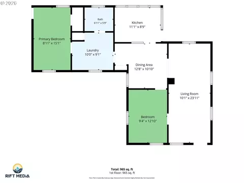 Floorplan - 963 Madison St, Eugene, OR 97402 photo 1 of 3