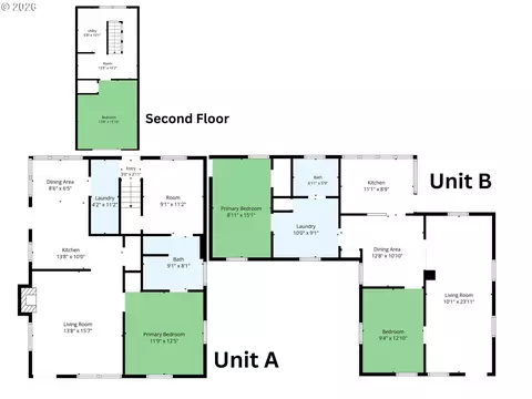 Floorplan - 963 Madison St, Eugene, OR 97402 photo 3 of 3