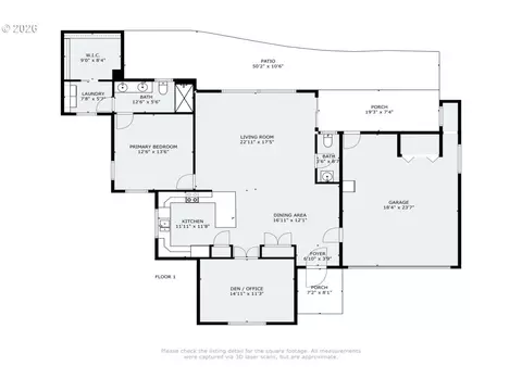 Floorplan - 1630 38th Loop, Florence, OR 97439 photo 1 of 1