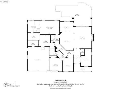 Floorplan - 25858 E Bright Ave, Welches, OR 97067 photo 1 of 1