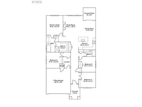 Floorplan - 6140 SE 23rd St, Gresham, OR 97080 photo 1 of 1