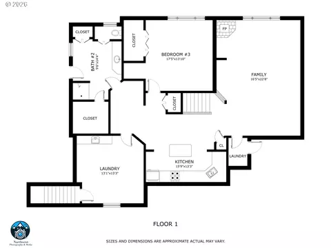 Floorplan - 850 E Beacon Dr, Eugene, OR 97404 photo 1 of 4