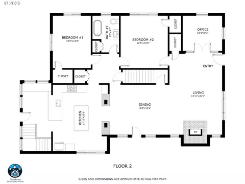 Floorplan - 850 E Beacon Dr, Eugene, OR 97404 photo 2 of 4