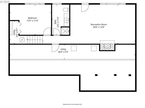 Floorplan - 601 E 12th St, The Dalles, OR 97058 photo 1 of 2