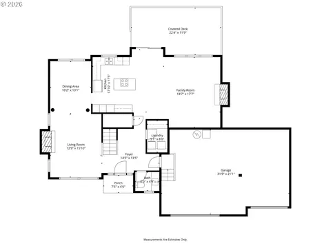 Floorplan - 328 SW 38th Loop, Gresham, OR 97080 photo 2 of 3