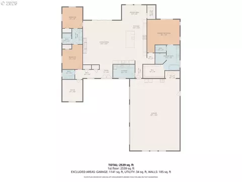 Floorplan - 2106 SW Tahoe Ave, Pendleton, OR 97801 photo 1 of 1