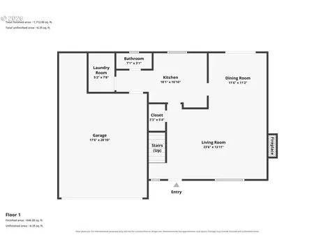 Floorplan - 18137 Grey Ave, Sandy, OR 97055 photo 1 of 3