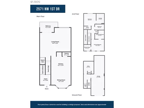 Floorplan - 2571 NW 1st Dr, Gresham, OR 97030 photo 1 of 1