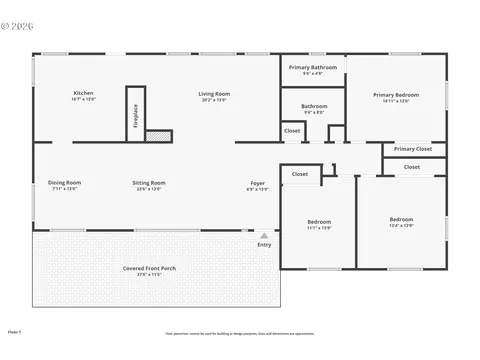 Floorplan - 371 Standley Rd, Glide, OR 97443 photo 1 of 1