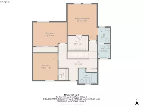 Floorplan - 1628 Hamlet Ln, Eugene, OR 97402 photo 2 of 2