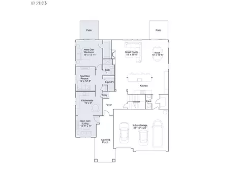 Floorplan - 5309 N 85th Ave, Camas, WA 98607 photo 1 of 2